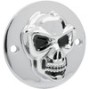 Drag Specialties - 3-D Skull Points Cover - Big Twin