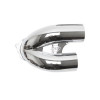 S&S Cycle 170-0642 S&S Cycle 2017 M8 Models Intake Runner - Chrome