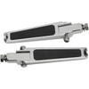 Drag Specialties - Bolt-On Foot Pegs - Rubber Inlay