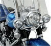 Drag Specialties Visor for 4 1/2" Headlight - Chrome