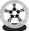 Performance Machine 0133-1522WRAS-BMP Performance Machine Disc/Carr 11.5 Wrath Front - Contrast Cut Platinum