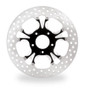 Performance Machine 0133-1802GATS-BMP Performance Machine Disc/Carr 11.8 Gatlin Rear - Contrast Cut Platinum