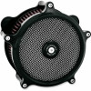 Performance Machine 0206-2151-B Performance Machine Air Cleaner Slim - Black Ano
