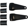 Emgo #66-35832 - Headlamp Mounting Brackets - Black