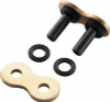 BikeMaster 197342 BikeMaster 520BMXR Rivet Chain Master Link - Gold