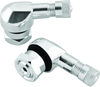 BikeMaster 151790 BikeMaster Valve Stem 2/Piece Pack Silver