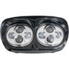 Rivco Products #LED-145C - Headlight Assembly - LED - Chrome - Road Glide