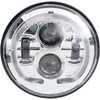 Rivco Products #LED-130C - LED Headlight - 7" - Chrome