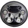 Custom Dynamics #CDTB-7-IF-B - 7" TruBEAM® Headlamp - Black - Chieftain