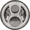 J.W. Speaker #0554991 - Headlight with Mounting Ring - Chrome