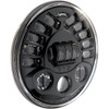 J.W. Speaker #0555011 - Adaptive 2 LED Headlight - 7" - Black