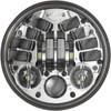 J.W. Speaker #0555101 - Adaptive 2 LED Headlight - 5-3/4" - Chrome