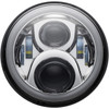 Custom Dynamics #CD-7-13-C - Headlamp - 7" - LED - Chrome