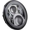 Custom Dynamics #CD-7-14-C - Headlamp - 7" - LED - Chrome