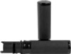 Bikers Choice 485811 Bikers Choice Billet Cushioned Grips Throttle-By-Wire Black