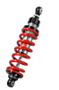 Bitubo Suspension A0036XZE11 Bitubo XZE1 Monoshocks Adjustable: Spring Preload, Rebound, Length, Red Spring
