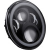 Custom Dynamics #PG-7-14-B - ProGLOW™ 7" Headlamp - with Adapter - Black