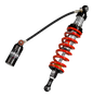 Bitubo Suspension H0091CLU11 Bitubo CLU1 Monoshock Adjustable: Spring Preload, Rebound, Double Compression, Length, Red Spring