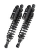 Bitubo Suspension H0095WMT02V2 Bitubo WMT0 Twinshocks Adj.: Spring Preload, Reb., Comp., Length 325mm, Piggyback Tank Dark Edition