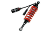 Bitubo Suspension H0144CLU31 Bitubo CLU3 Monoshock Adjustable: Hydraulic Spring Preload, Reb., Double Comp., Length, Red Spring
