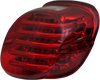 Taillight - with License Plate Illumination Window - Red