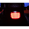 Custom Dynamics #PB-TL-LPW-R - Taillight - with Top License Plate Illumination Window - Red