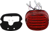 Custom Dynamics #PB-TL-INT-BW-R - Taillight/Turn Signal - Bottom Window - Red Lens