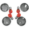 Drag Specialties - Lens Kit with Trim Ring - Smoke