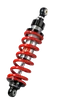 Bitubo Suspension Y0104XZE11 Bitubo XZE1 Monoshocks Adjustable: Spring Preload, Rebound, Length, Red Spring