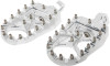 Bikers Choice 485215 Bikers Choice Male Mount BMX Style Silver Footpegs Pr