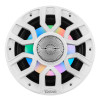 DS18 NXL-IQ6/WH DS18 Marine 6.5in 2-Way 150 Watts RMS 4 ohm Digital LED Lights Bullet Tweeter Covers Included White