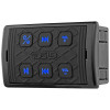 DS18 BTRC-SQ DS18 Marine And Powersports Bluetooth Audio Receiver w/ Controls And 1A Charging