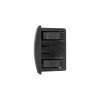 DS18 BTRC-SQ DS18 Marine And Powersports Bluetooth Audio Receiver w/ Controls And 1A Charging