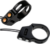Rat Eye LED Turn Signals - 49 mm - Black
