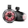 DS18 CF-X8TP DS18 Marine And Powersports Tower 8in 125 Watts RMS RGB LED Lights Black Carbon Fiber