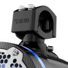 DS18 CF-X8TP DS18 Marine And Powersports Tower 8in 125 Watts RMS RGB LED Lights Black Carbon Fiber