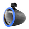 DS18 CF-X10TP.NS DS18 Marine And Powersports Towers 10in RGB LED Lights Black Carbon Fiber Speakers Not Included