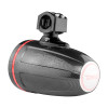 DS18 CF-X6TP DS18 Marine And Powersports Towers 6.5in 100 Watts RMS RGB LED Lights Black Carbon Fiber