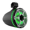 DS18 NXL-X8TPNEO/BK DS18 Marine And Powersports Towers 8in 1in Driver 180 Watts RMS RGB LED Lights Black