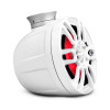 DS18 NXL-PS6W DS18 Marine And Psports Compact Towers Flat And Pole Mount 6.5in 100 Watts RMS RGB LED Lights White