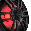 DS18 NXL-69/BK DS18 NXL Series Coaxial Marine Speaker w RGB Lights 6x9in 2-Way 125 Watts RMS 4 ohm Black w Cover