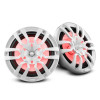 DS18 NXL-10/WH DS18 NXL Series Coaxial Marine Speaker w/ RGB Lights 10in 2-Way 200 Watts RMS 4 ohm White