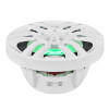 DS18 NXL-6 DS18 NXL Series Coaxial Marine Speaker w/ RGB Lights 6.5in 2-Way 100 Watts RMS 4 ohm White