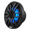 DS18 NXL-6/BK DS18 NXL Series Coaxial Marine Speakers w/ RGB Lights 6.5in 2-Way 100 Watts RMS 4 ohm Black