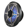 DS18 CF-8M DS18 NXL-M Series Speaker w/ RGB LED Lights 8in 2-Way 125 Watts RMS 4 ohm Black Crbn Fiber w/ Cover