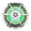 DS18 NXL-8M/WH DS18 NXL-M Series Speaker w/ RGB LED Lights 8in 2-Way 125 Watts RMS 4 ohm White w/ Cover