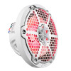 DS18 NXL-8M/WH DS18 NXL-M Series Speaker w/ RGB LED Lights 8in 2-Way 125 Watts RMS 4 ohm White w/ Cover