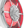 DS18 NXL-10M/WH DS18 NXL-M Series Spkr w/ RGB LED Lights 10in 2-Way 200 Watts RMS 4 ohm Wht Grill Detached w/ Cover
