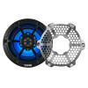DS18 NXL-6M/BK DS18 NXL-M Series Spkr w/ RGB LED Lights 6.5in 2-Way 100 Watts RMS 4 ohm Blk Grill Detached w/ Cover