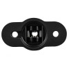 DS18 FLMBX-MALIBU/BK DS18 Swivel Flat Mounting Bracket For NXL-X and CF-X Towers For Malibu Boats Black